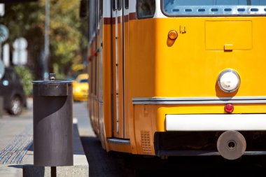 Macaristan, Budapeşte 'de tramvay toplu taşımacılığı.