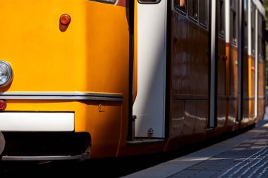 Macaristan, Budapeşte 'de tramvay toplu taşımacılığı.