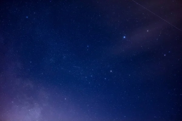 Láctea Estrelas Constelações Céu Noite — Fotografia de Stock