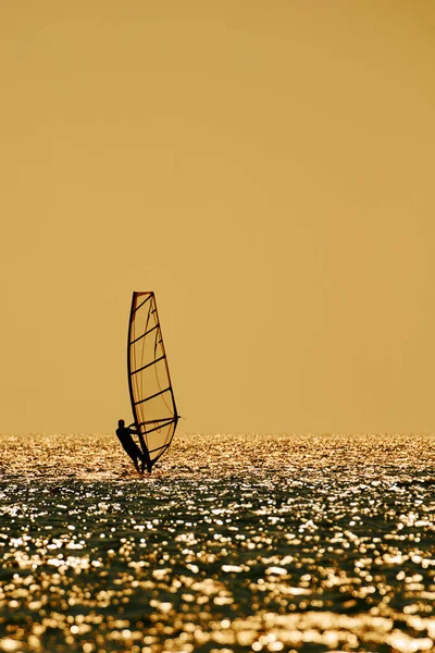 Windsurf Aguas Mar Abierto — Foto de Stock