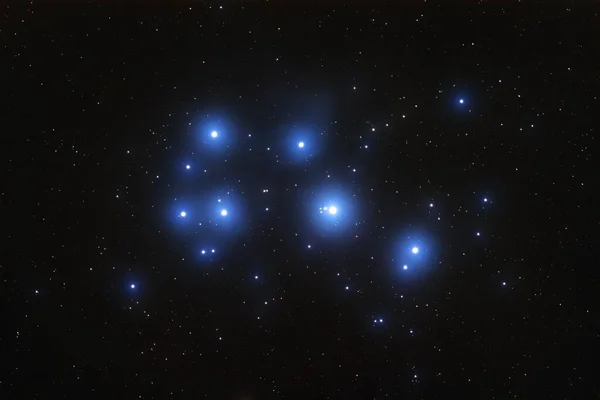 Milky Way Stars Photographed Star Tracker Long Exposure Pleiades Star Royalty Free Stock Photos