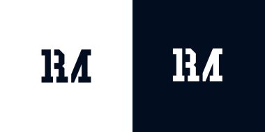 Yaratıcı soyut ilk harf RM logosu. Bu logo, yaratıcı bir şekilde soyut yazı karakterine sahip. Hangi şirket ya da markanın başlattığı bu başlangıç noktası için uygun olacaktır..