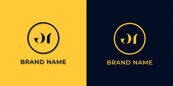 创意抽象字母Ar标志 这个标志以创造性的方式与抽象字体结合在一起 适用于那些公司或品牌的首字母首字母缩写 — 图库矢量图片