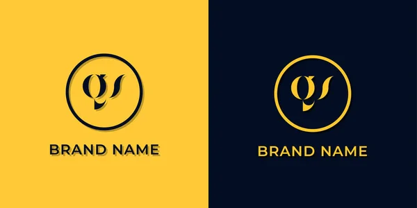 创意抽象字母Gs标志 这个标志以创造性的方式与抽象字体结合在一起 适用于那些公司或品牌的首字母首字母缩写 — 图库矢量图片