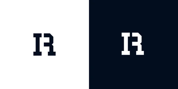 Tvůrčí Abstraktní Počáteční Logo Toto Logo Obsahuje Abstraktní Písmo Tvůrčím — Stockový vektor