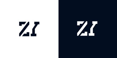 Yaratıcı soyut ilk harf ZY logosu. Bu logo, yaratıcı bir şekilde soyut yazı karakterine sahip. Hangi şirket ya da markanın başlattığı bu başlangıç noktası için uygun olacaktır..