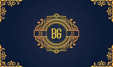 Kraliyet vintage baş harfi BG logosu. Bu logo, yaratıcı bir şekilde lüks yazı karakterine sahip. Hangi şirket veya markanın bu ilk adımı atadığı için uygun olacaktır..