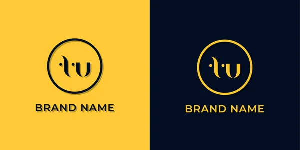 Creative Abstract Letter Logo Logo Incorporate Abstract Typeface Creative Way — Stock Vector
