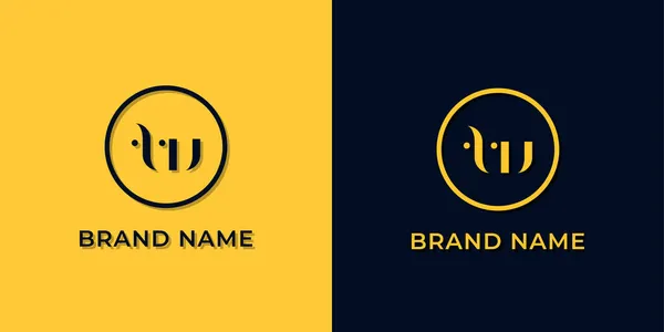 Creative Abstract Letter Logo Logo Incorporate Abstract Typeface Creative Way — Stock Vector
