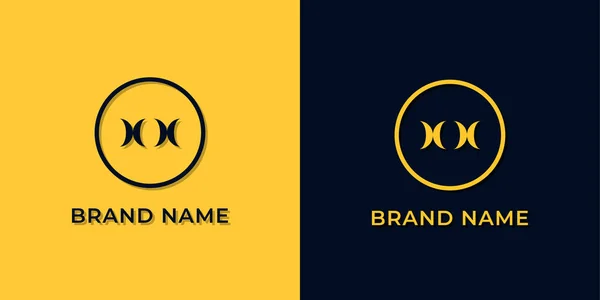 Letra Abstrata Criativa Logotipo Este Logotipo Incorpora Com Typeface Abstrato —  Vetores de Stock