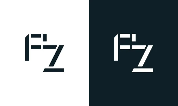 Креативный Минимум Буквы Логотип Впишется Шрифтом Творческий Процесс — стоковый вектор