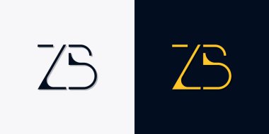 Minimalist soyut başlangıç harfleri ZB logosu. Bu logo, yaratıcı bir şekilde soyut yazı karakterine sahip. Hangi şirket ya da markanın başlattığı bu başlangıç noktası için uygun olacaktır..