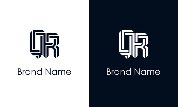 Μινιμαλιστικό Αφηρημένο Γράμμα Λογότυπο Αυτό Λογότυπο Ενσωματώνει Αφηρημένη Γραμματοσειρά Δημιουργικό — Διανυσματικό Αρχείο