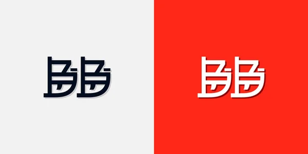 Letras Iniciales Estilo Chino Logotipo Utilizará Para Marca Personal China — Vector de stock