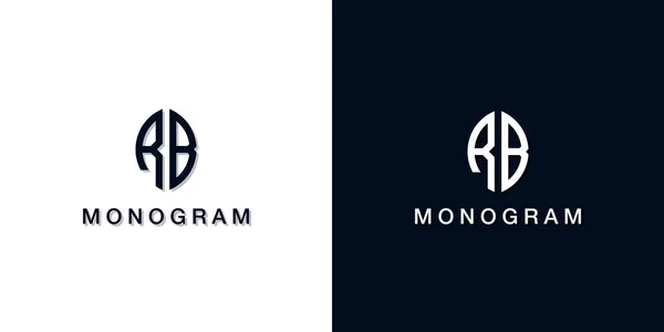 Letra Inicial Estilo Hoja Logo Monograma Este Logotipo Incorpora Con — Archivo Imágenes Vectoriales