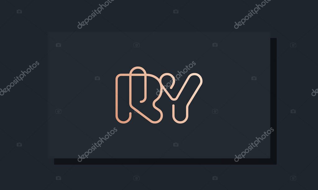 Minimal clip initial letter RA logo. This logo inspiration from clip typeface.It will be suitable for which company or brand name start those initial
