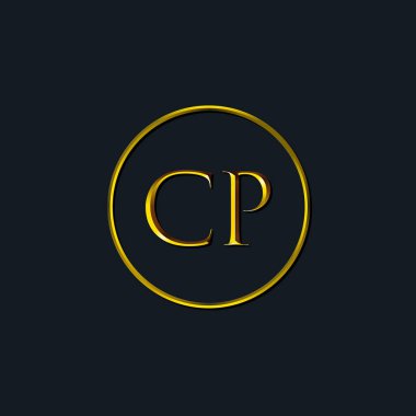 Lüks harfler, CP harfleri. Dövme stüdyosu, kuaför, butik, otel, üniversite, retro, kenetlenme tarzı için uygun