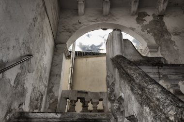 Arch ve Gelibolu (Le Doxi Stracca Fontana sarayda merdivende