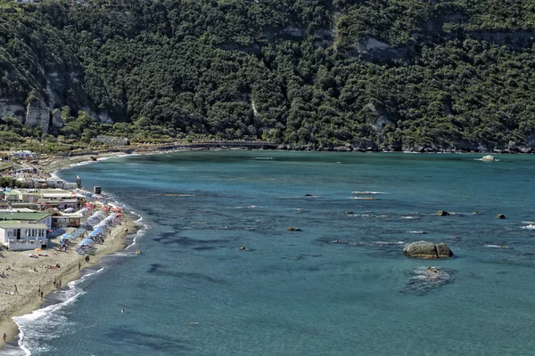 Vista de la playa de Citara en Ischia Island — Foto de Stock