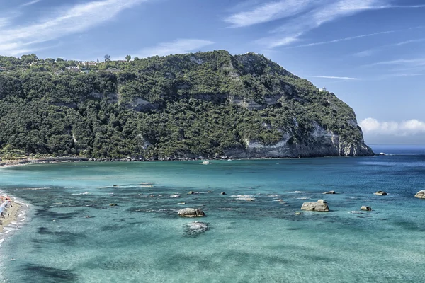 Visa citara Beach på ön ischia — Stockfoto