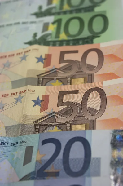 Euro banknotes — Stock Photo, Image