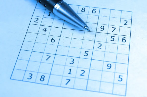 Sudoku — Foto Stock