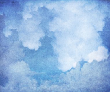 bulutlar. antika arka plan.