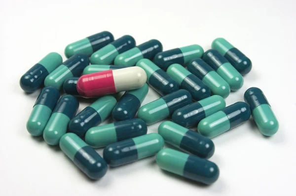 Pills background — Stock Photo, Image