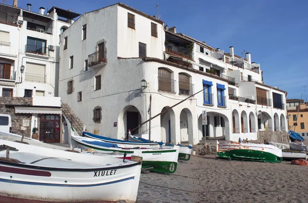 Barcos. Calella de Palafrugell. España . — Foto de Stock