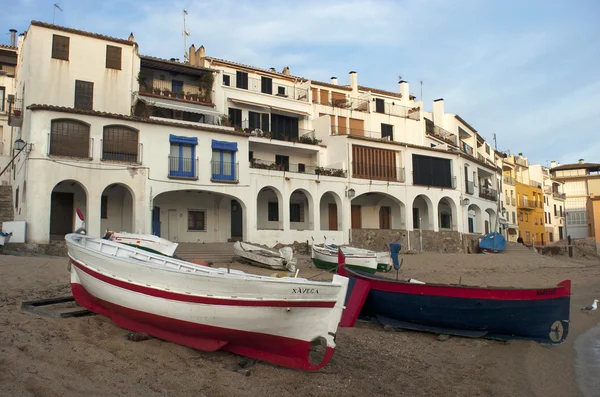 Barcos. Calella de Palafrugell. España . — Foto de Stock