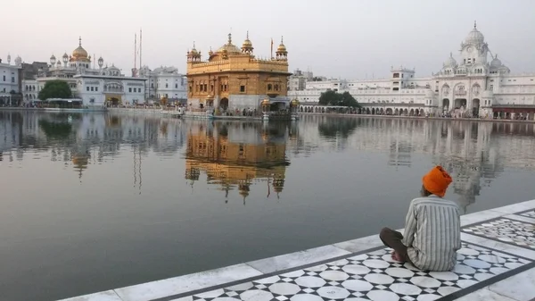 Gyllene templet. Amritsar. Indien — Stockfoto