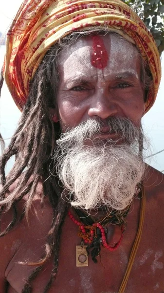 Sadhu. Indien — Stockfoto