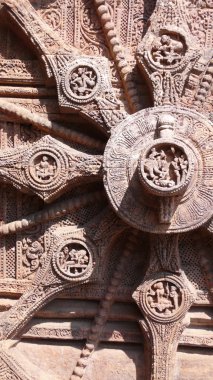Konark Güneş Tapınağı. india