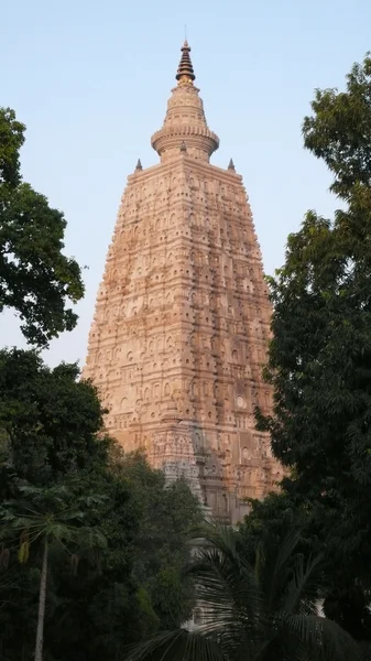 Mahabodhi Temple in Bodhgaya. India — Stock Photo, Image