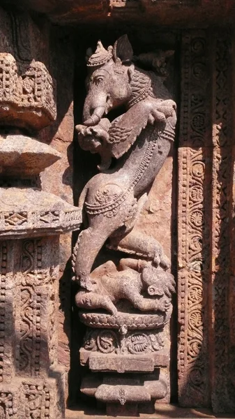 Konark Güneş Tapınağı. india — Stok fotoğraf