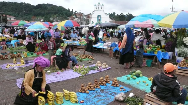 Market of San Juan Chamula in Mexico — Stock Photo, Image
