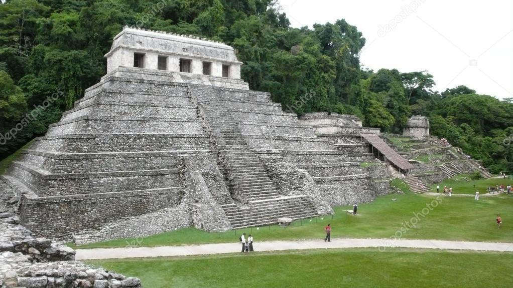 Temple of the Inscriptions. Palenque. Chiapas. Mexico