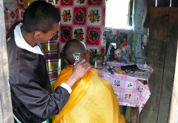 Barbería. Antananarivo. Madagascar — Foto de Stock