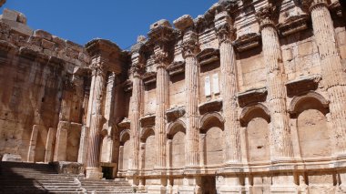 Baalbek Harabeleri. Lübnan