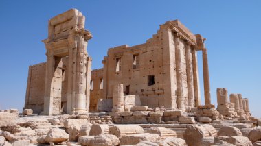 palmyra içinde bel Tapınağı. Suriye
