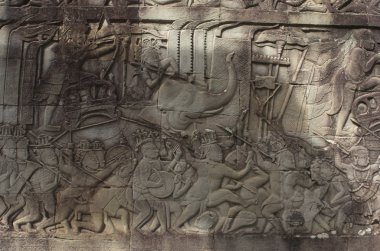 Bayon. Angkor wat. Siem reap. Kamboçya