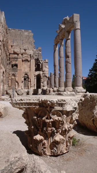 Baalbek romjai. Libanon — Stock Fotó