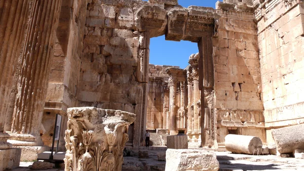 Des ruines baalbeks. Liban — Photo