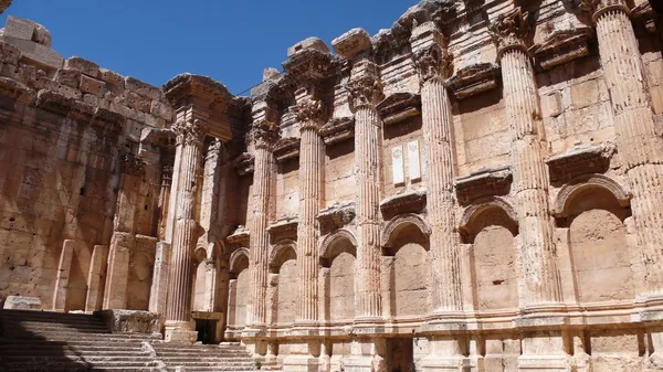 Baalbek ruinerna. Libanon — Stockfoto