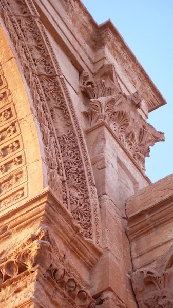 Monumentální oblouk Palmýry. Sýrie — Stock fotografie