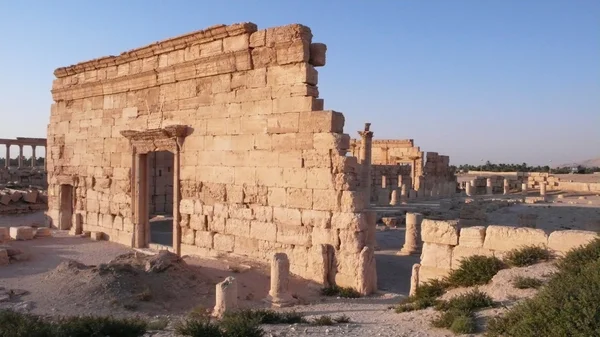 Palmyra agora. Szíria — Stock Fotó