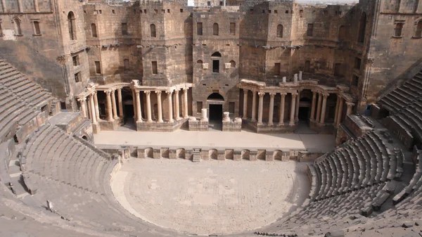 Teatro de Bosra, Siria — Foto de Stock