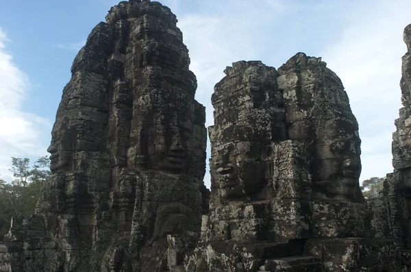 Bayon. Angkor wat. Siem reap. Kambodja — Stockfoto