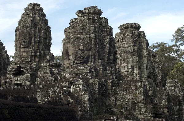 Bayon. Angkor wat. Siem reap. Kamboçya — Stok fotoğraf