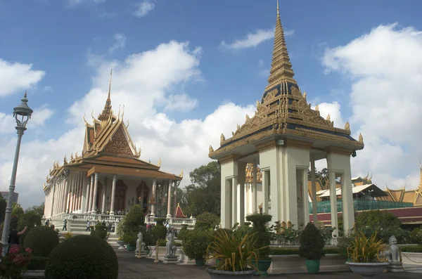 Stříbrná pagoda. Phnom penh. Kambodža — Stock fotografie